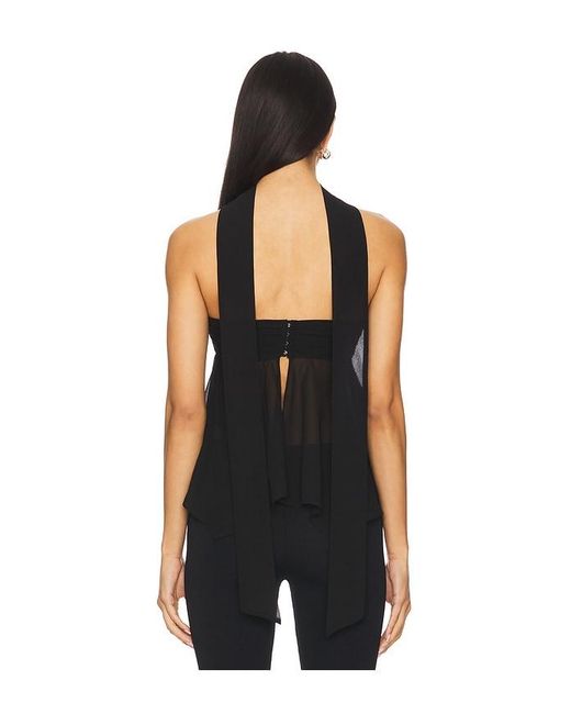 Lovers + Friends Black Sierra Top