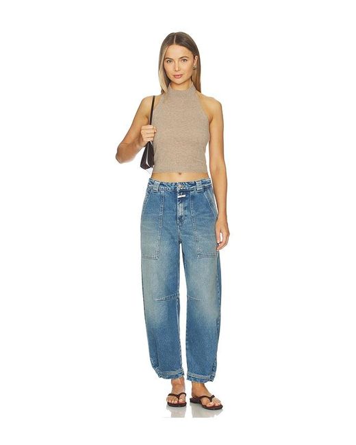 Closed Blue Rhannon Barrel Jeans