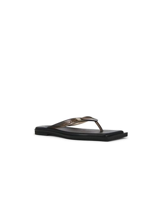 Dirt Black Flip Flops