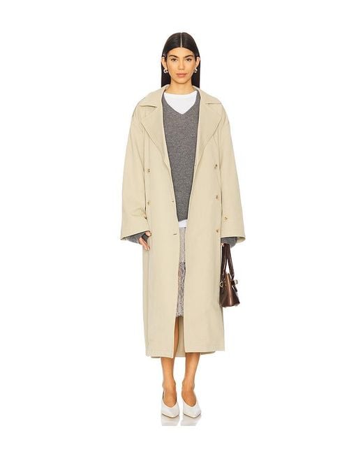 RUE SOPHIE Natural Balham Trench Coat