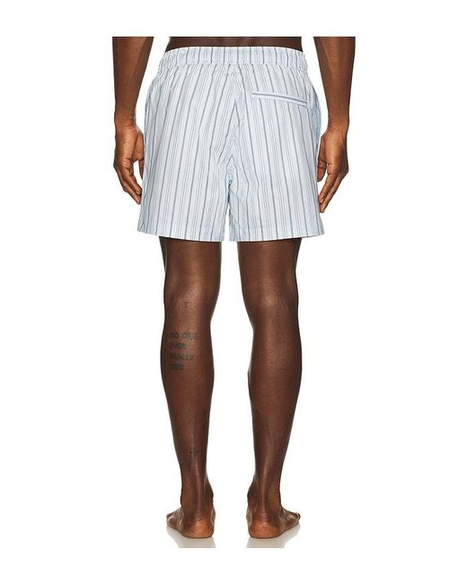 Samsøe & Samsøe White Moses Swim Shorts for men