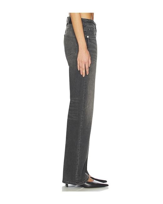 EB DENIM Gray Alida Loose Bowed