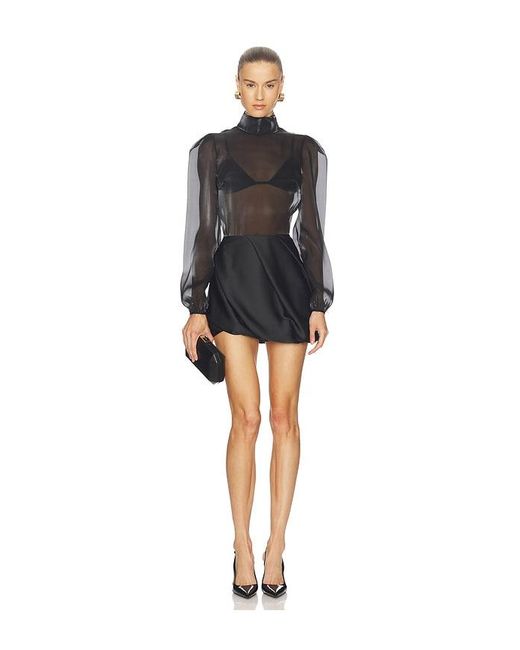 button through mini dress Anniston White Bandeau Tailored Buttoned Mini Dress – Club L London