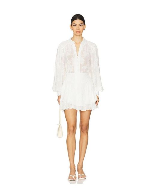Hemant & Nandita White X Revolve Boho Shirt