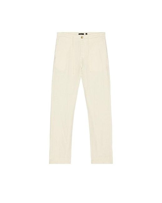 Vince White Patch Pocket Drawstring Pant for men