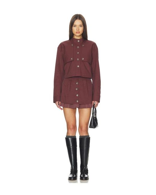 OSIS STUDIO Purple X Revolve Ayla Jacket