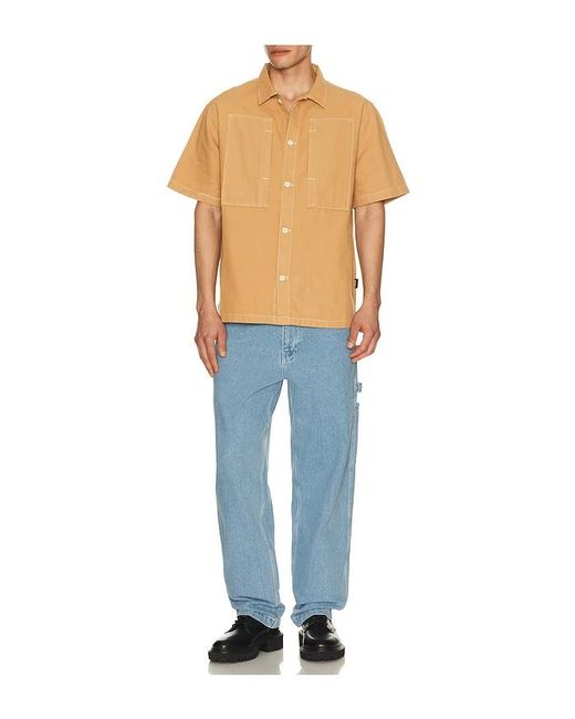 Stan Ray Multicolor Short Sleeve Painter Shirt for men
