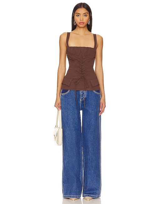 Lioness Blue Bloom Top