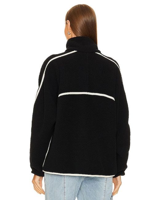 Lamarque Black Helsa Fleece Jacket