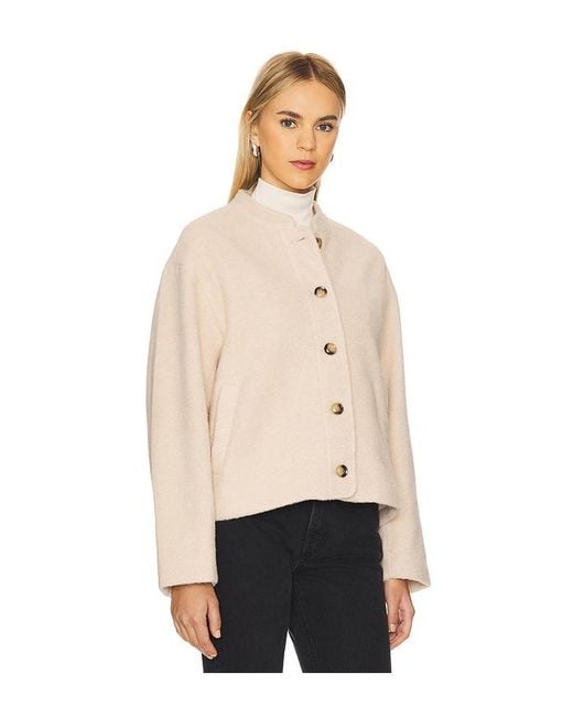 Elodie the Label Natural Elodie Jules Half Coat