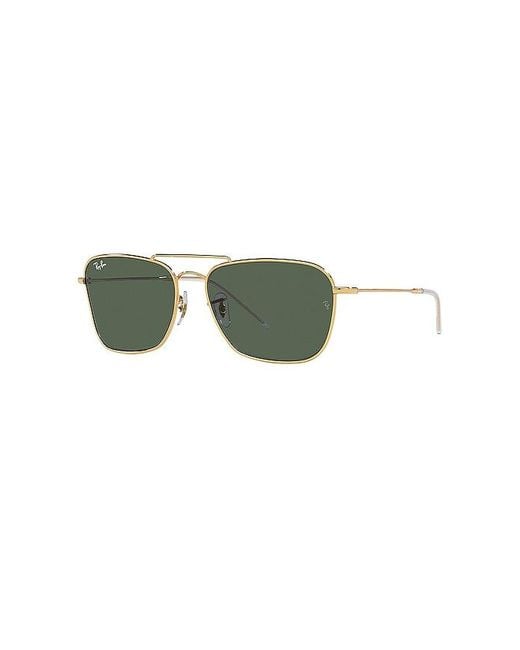 Ray-Ban Green Reverse Caravan