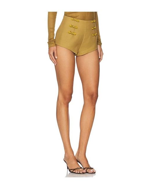 SAU LEE Multicolor Niki Crepe Short
