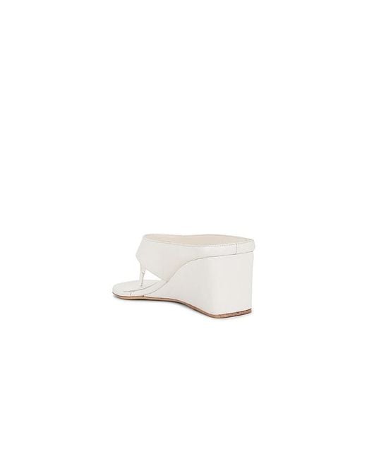 Tony Bianco White Swift Wedge Sandal