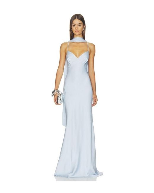 Nadine Merabi White Lana Dress