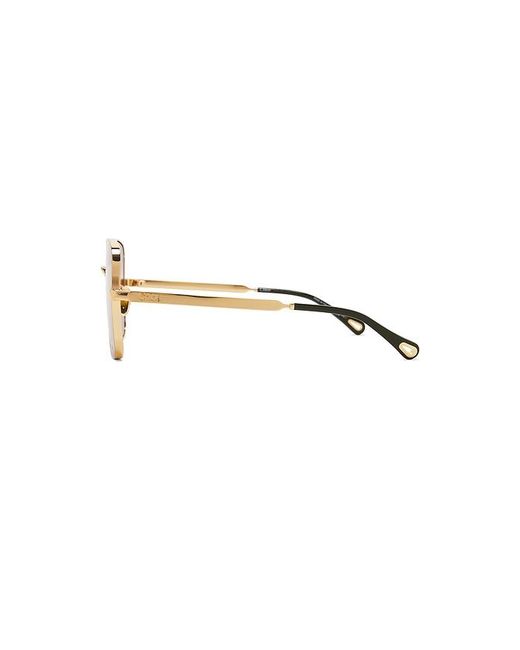 Chloé Multicolor Aly Square Sunglasses