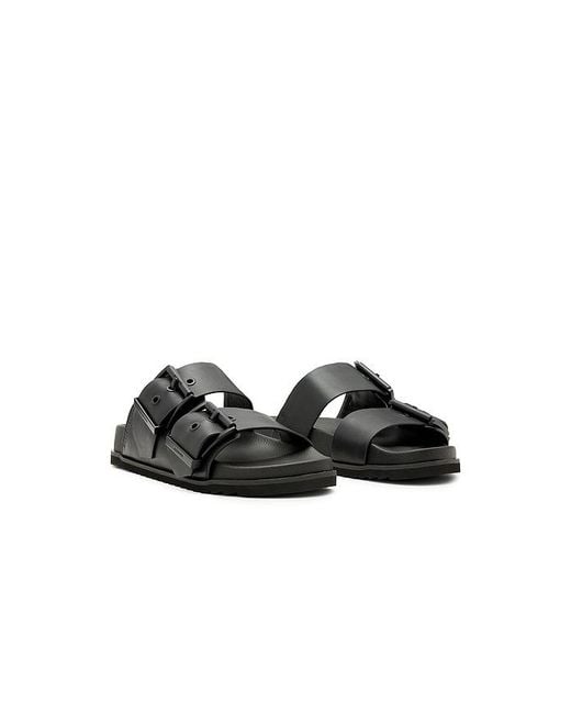 AllSaints Black Sian Sandal