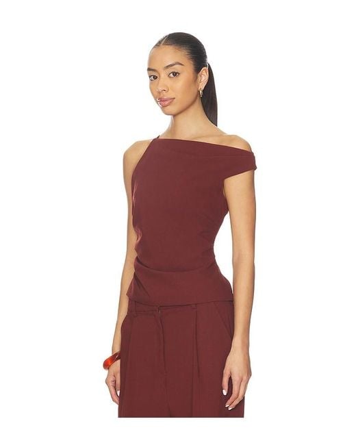 A.L.C. Red Leia Top