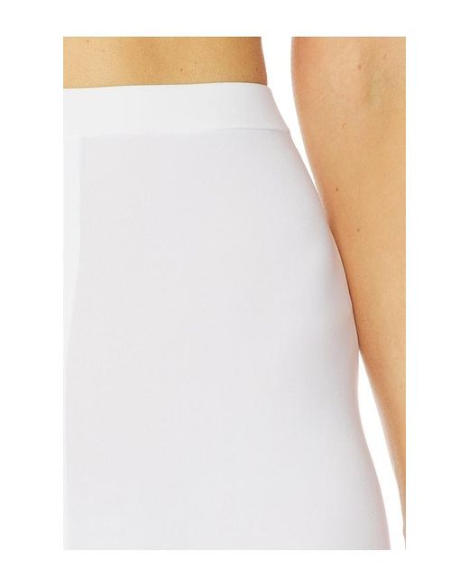 Norma Kamali White X Lifestyle Bias Pant