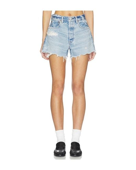 Moussy Blue Ridemere Shorts
