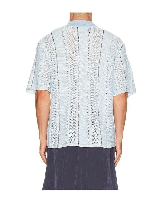 Feng Chen Wang White Knitted Cardigan Sweater for men