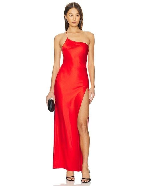 superdown Red Caria Maxi Dress