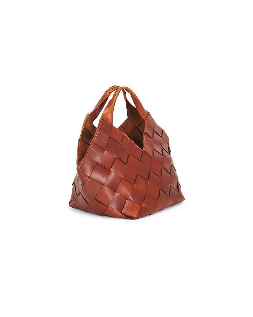 Dragon Diffusion Natural Botteghe Hand Held Bucket Bag