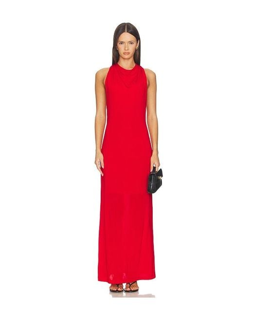 Helmut Lang Red Knot Dress