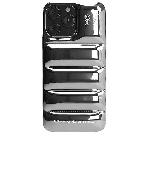 Urban Sophistication Black Iphone 15 Pro Max Glazed Puffer Case