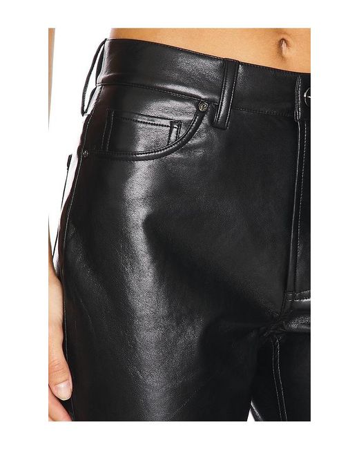 Anine Bing Black Bruno Pant