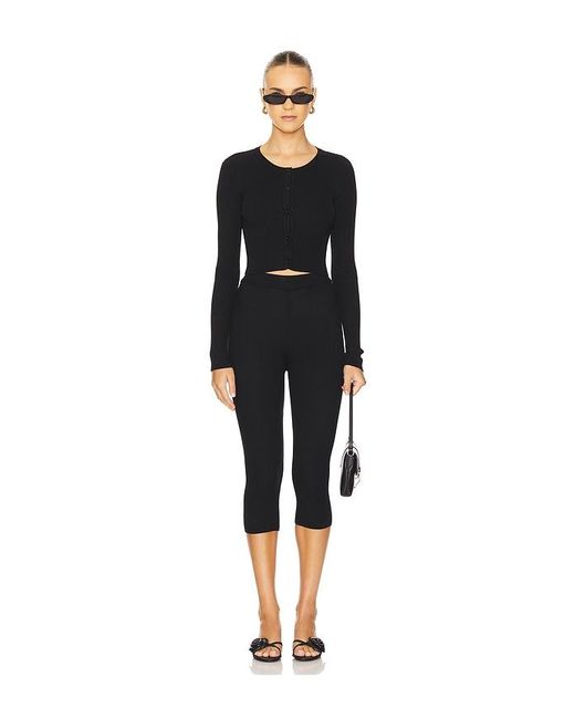 ALL THE WAYS Black Jude Knit Set