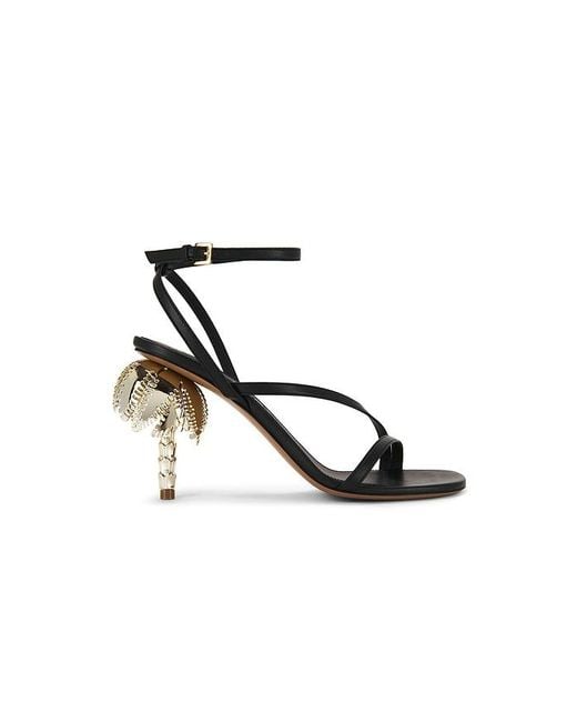 DUHA Black Palmira Sandal