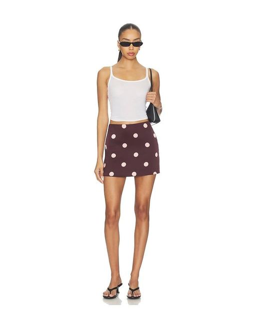 MORE TO COME Multicolor Chardae Mini Skirt