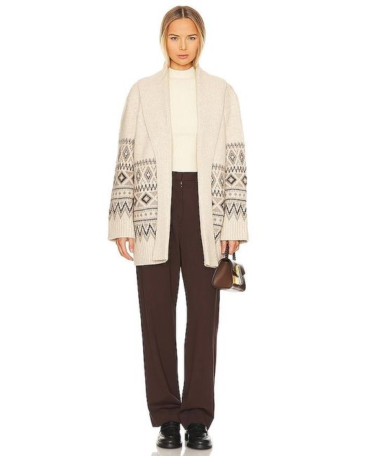 House of Harlow 1960 Natural X Revolve Ranae Mock Neck Sweater