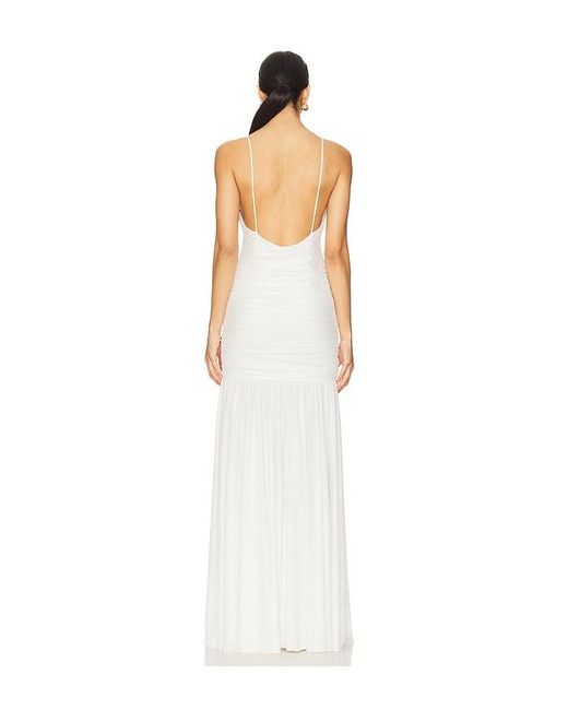 retroféte White Bristol Mesh Dress