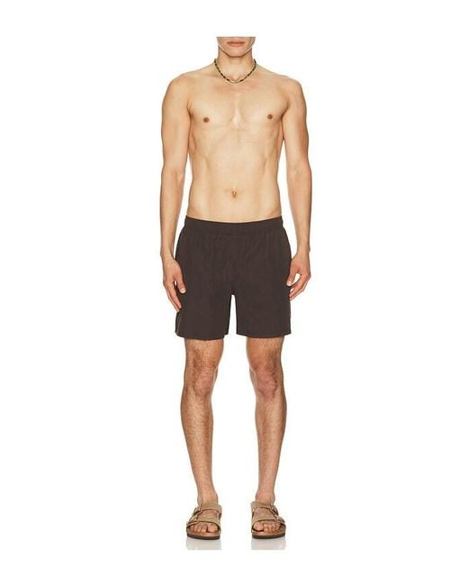 AUTO-REPLY Badehose in Black für Herren