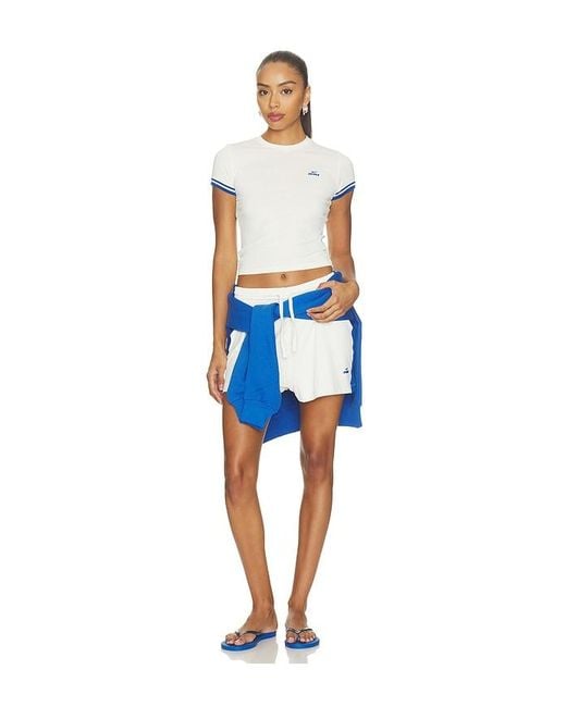 NikeSKIMS White Stretch Knit Short