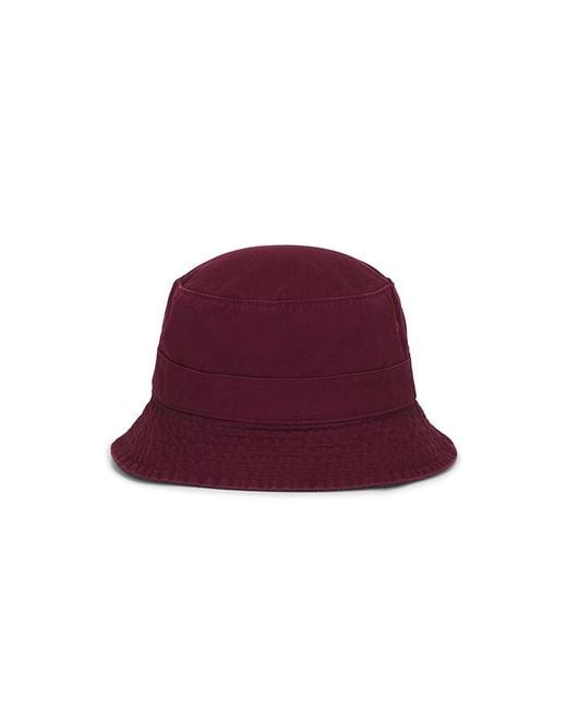 Polo Ralph Lauren Red Chino Loft Bucket Hat for men