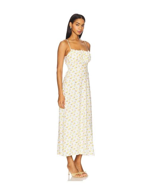 Vestido Midi Phaedra En Color Blanco Talla (También En M, S, Xs) Faithfull The Brand de color White