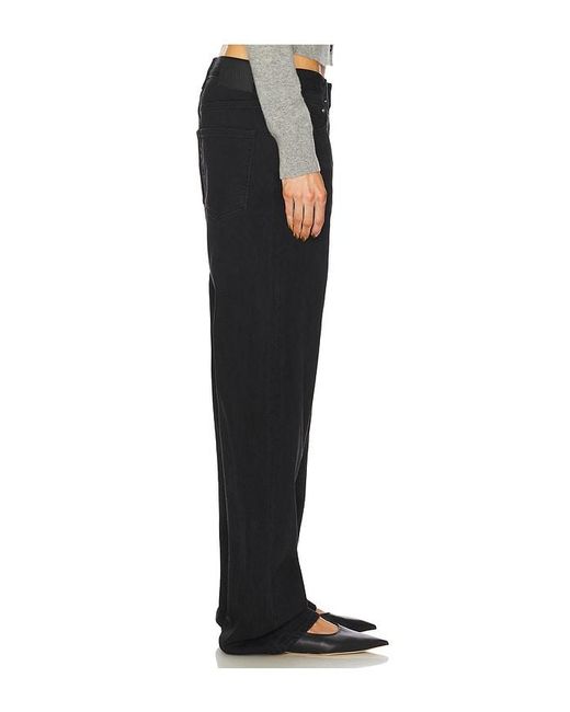GRLFRND Black Bella Low Rise Boyfriend