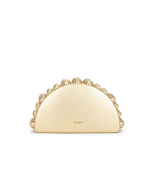 Cult Gaia Natural Gili Clutch