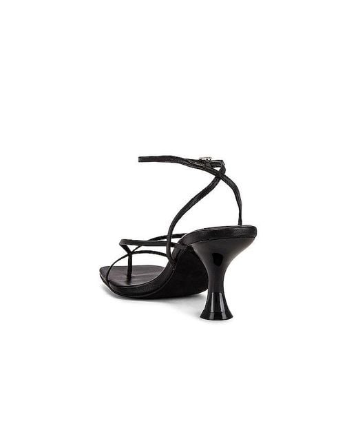 Jeffrey Campbell Black Fluxx Mule Sandal