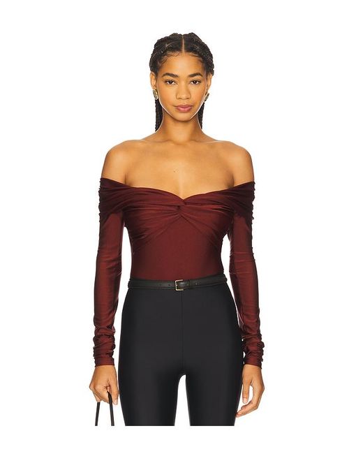 ANDAMANE Black Kendall Bodysuit