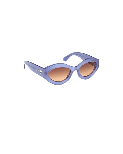 Emilio Pucci Multicolor Oval Sunglasses