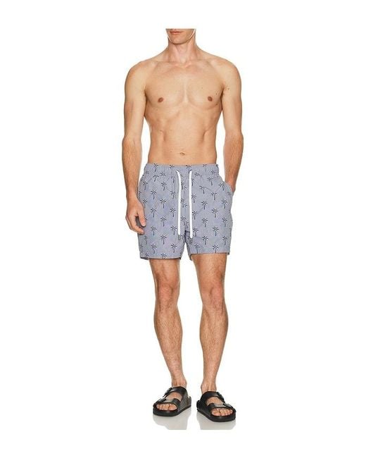 Onia Blue Charles 5 Swim Trunk for men