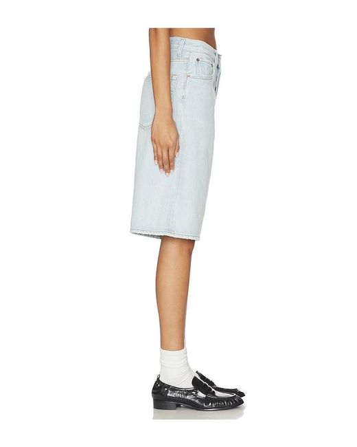 Agolde Blue Ramona Short