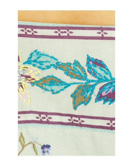 Free People Multicolor Bali Take Me With You Mini Dress