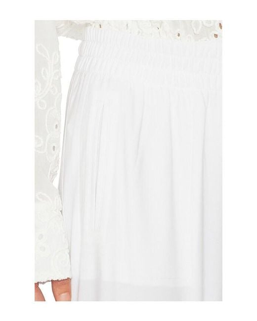 Norma Kamali White Boyfriend Puff Jog Pant