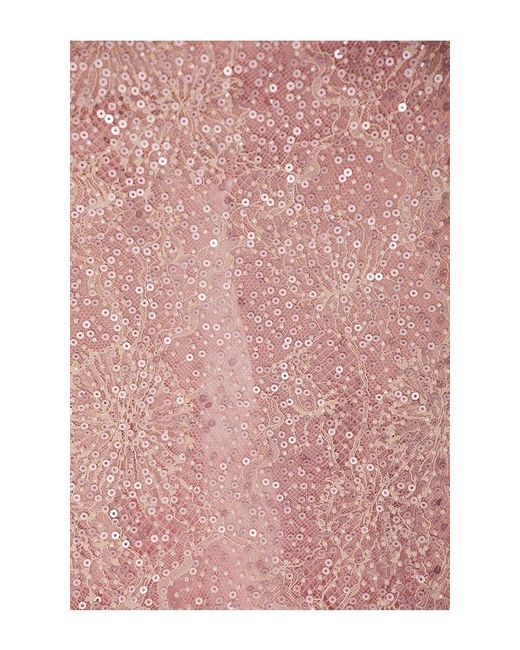 AKNVAS Pink Klara Beaded Gown