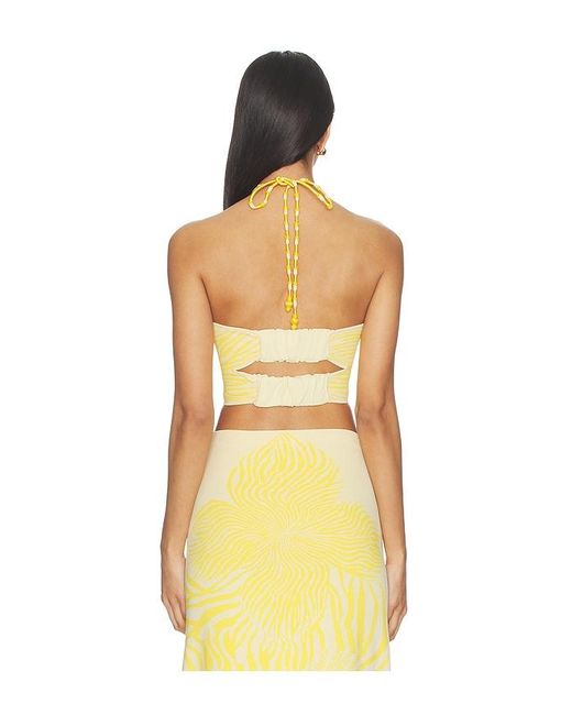 Alexis Yellow Gala Top