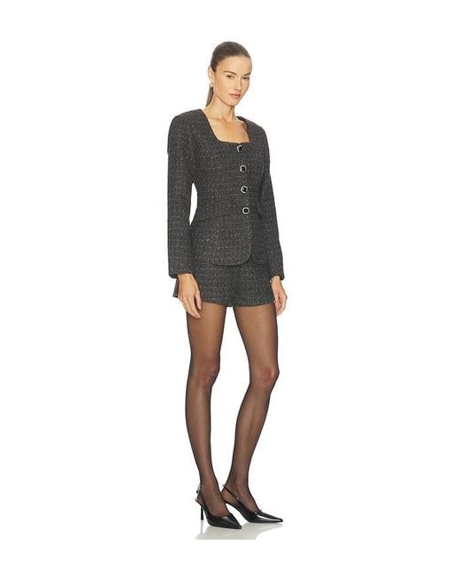 Line & Dot Black Peria Romper